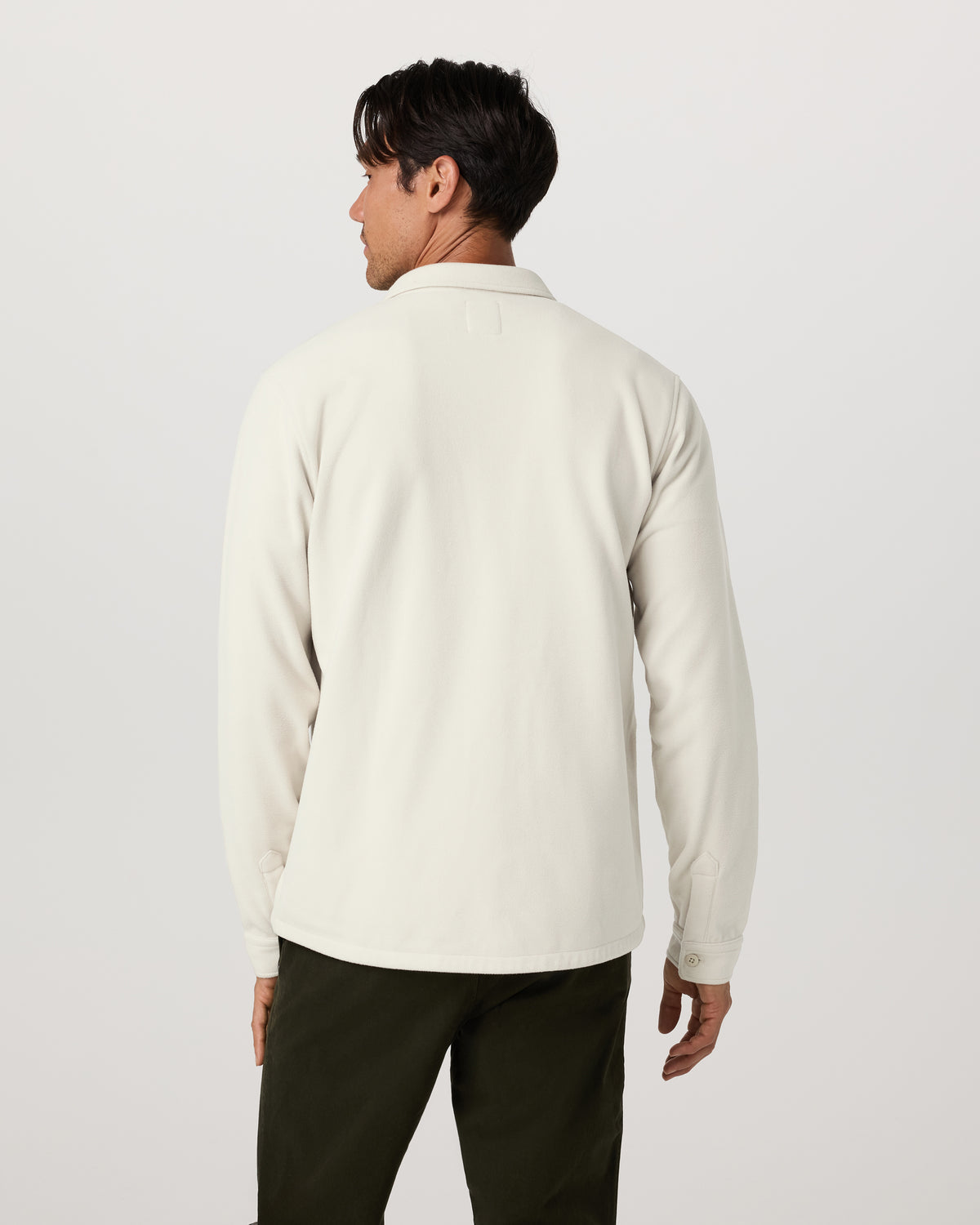 Aspen Shirt Jacket Men's Mushroom Fleece Shirt Jacket - Vuori