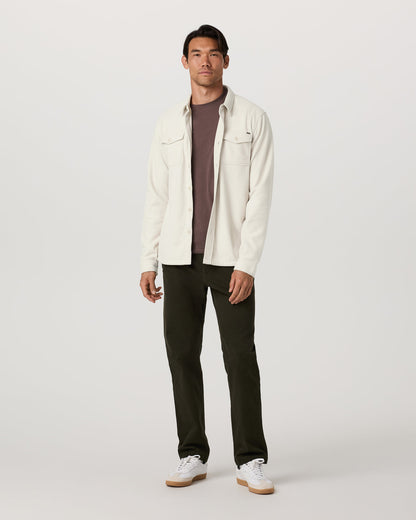 Aspen Shirt Jacket Men's Mushroom Fleece Shirt Jacket - Vuori