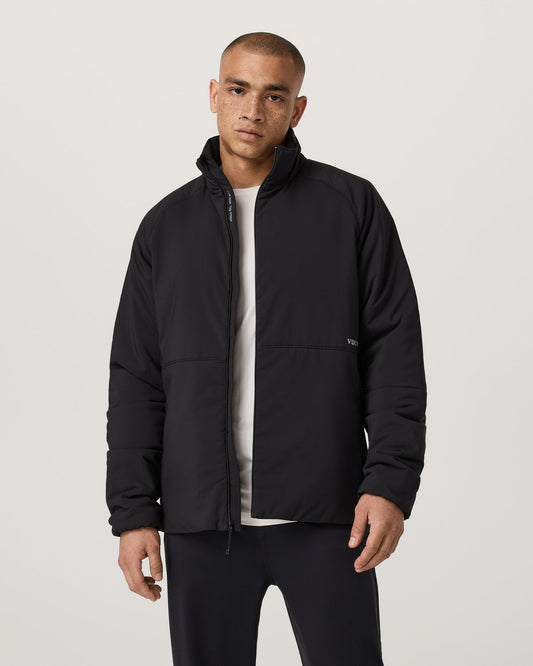 Malin Hybrid Jacket Men's Classic Fit Black Jacket - Vuori