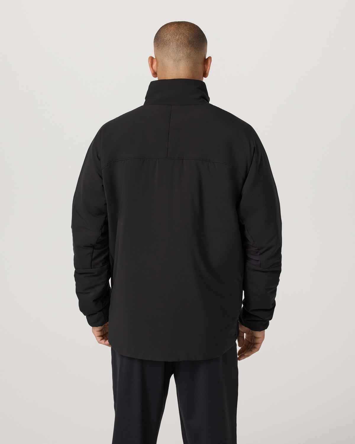 Malin Hybrid Jacket Men's Classic Fit Black Jacket - Vuori