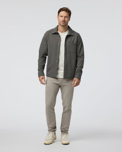 Beldon Shirt Jacket Knit Twill Oregano - Vuori