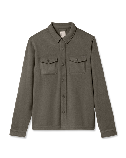 Aspen Shirt Jacket Men's Root Fleece Shirt Jacket - Vuori