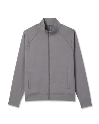 Coronado Novelty Full Zip Men's Dolomite Jacket - Vuori