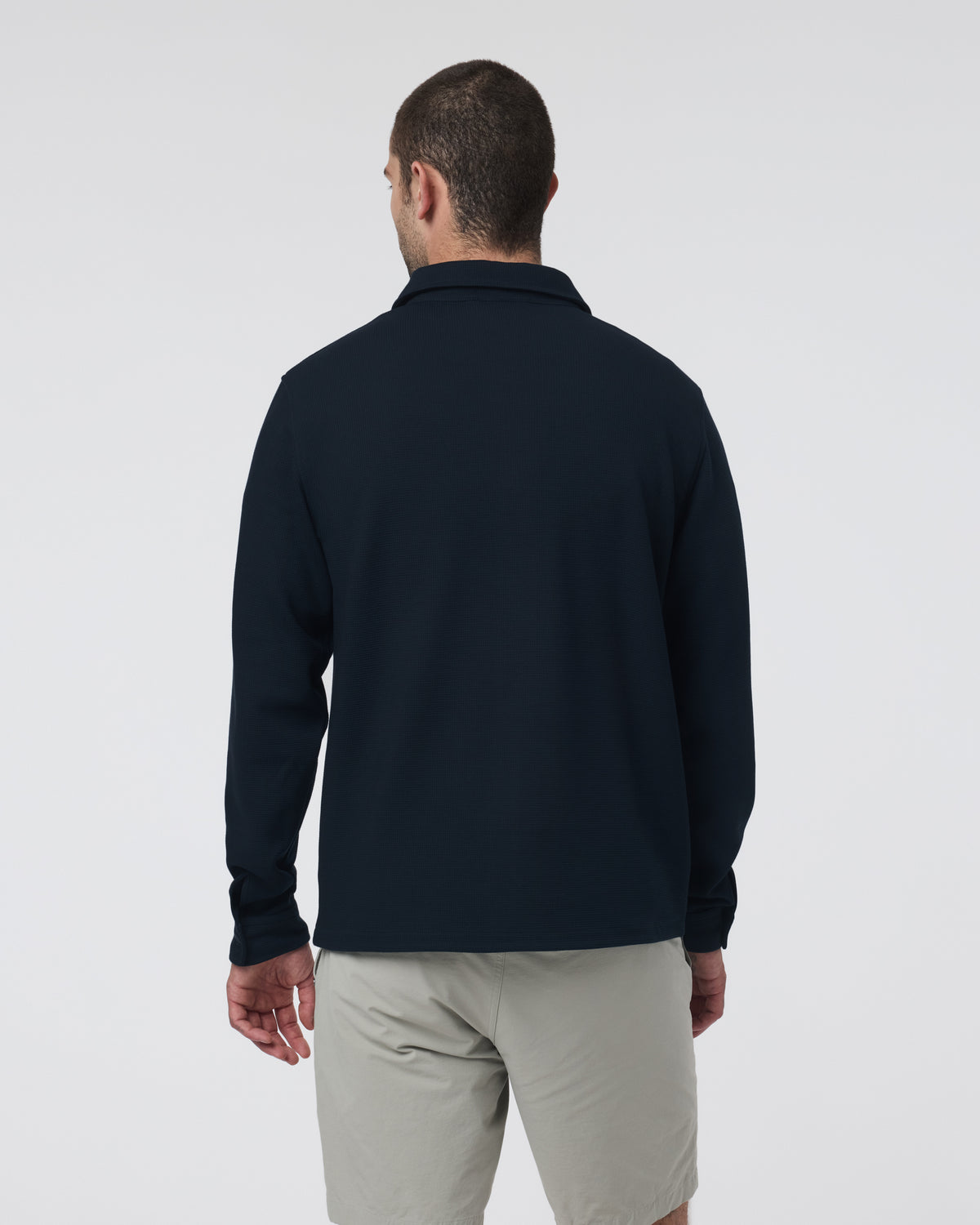Waffle Shirt Jacket Ink - Vuori