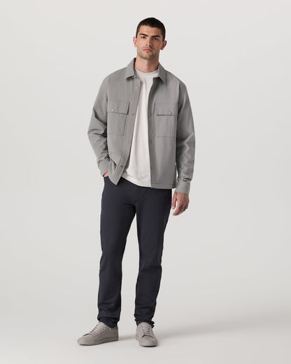 Lawson Tech Shirt Jacket Men's Shiitake Shirt Jacket - Vuori