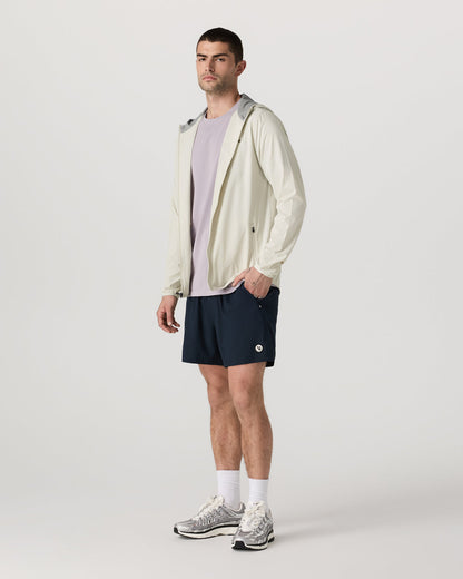 Outdoor Trainer Shell Men's Winter Grey Hooded Jacket - Vuori
