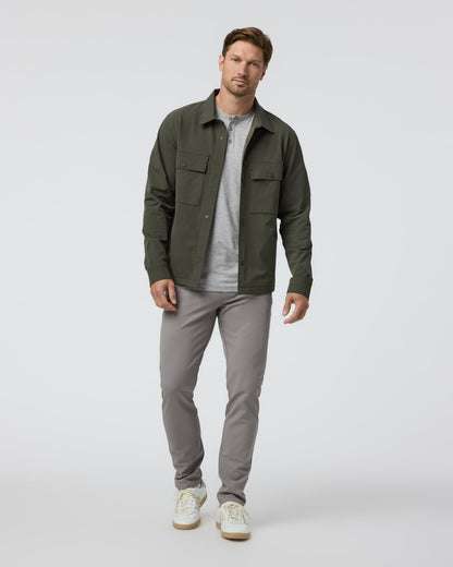 Lawson Tech Shirt Jacket Oregano - Vuori