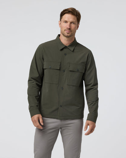 Lawson Tech Shirt Jacket Oregano - Vuori