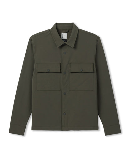 Lawson Tech Shirt Jacket Oregano - Vuori