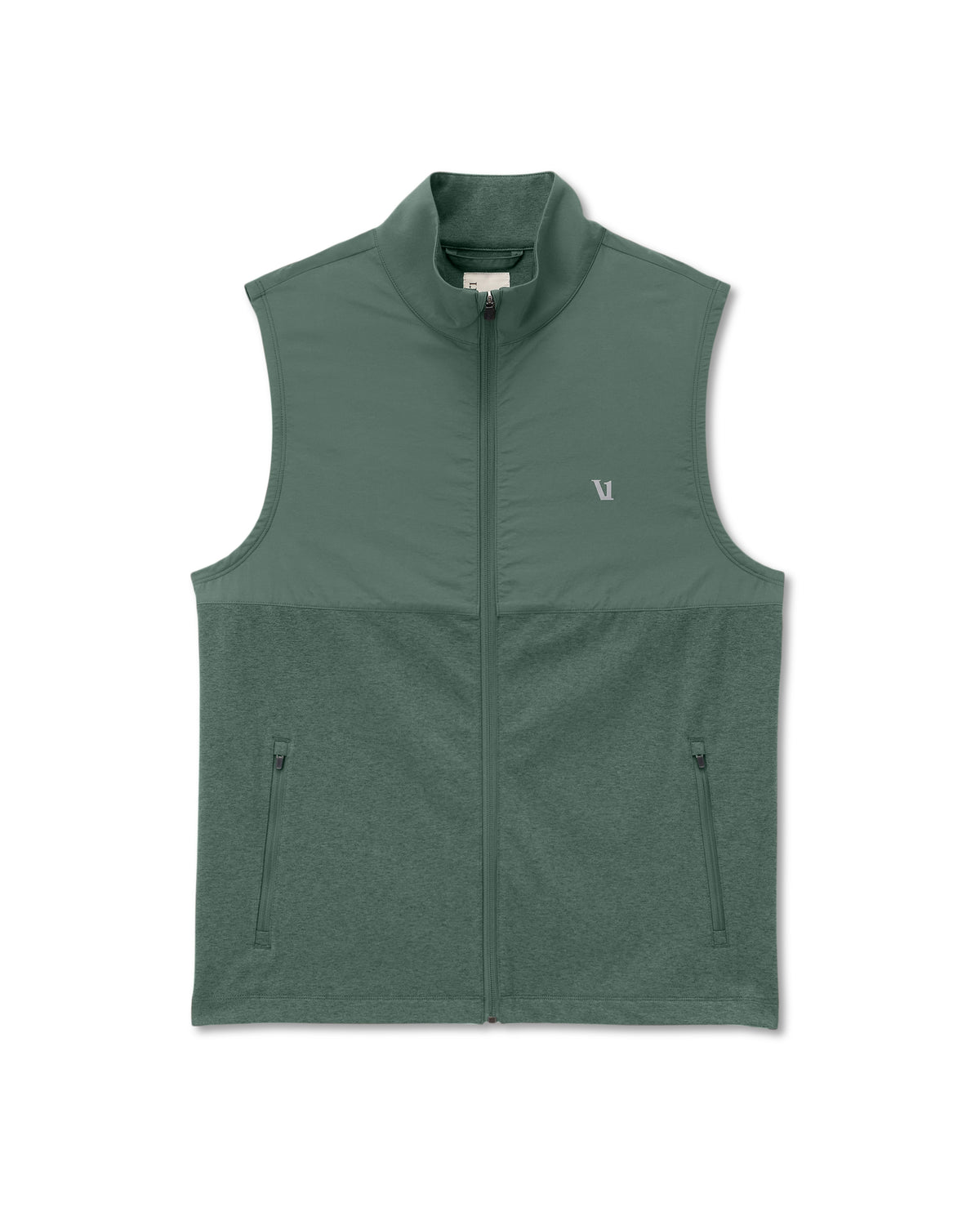 Sunday Element Vest Men's Agate Green Heather Vest - Vuori