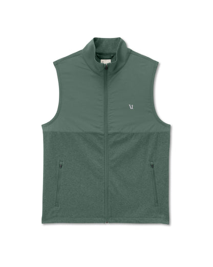 Sunday Element Vest Men's Agate Green Heather Vest - Vuori