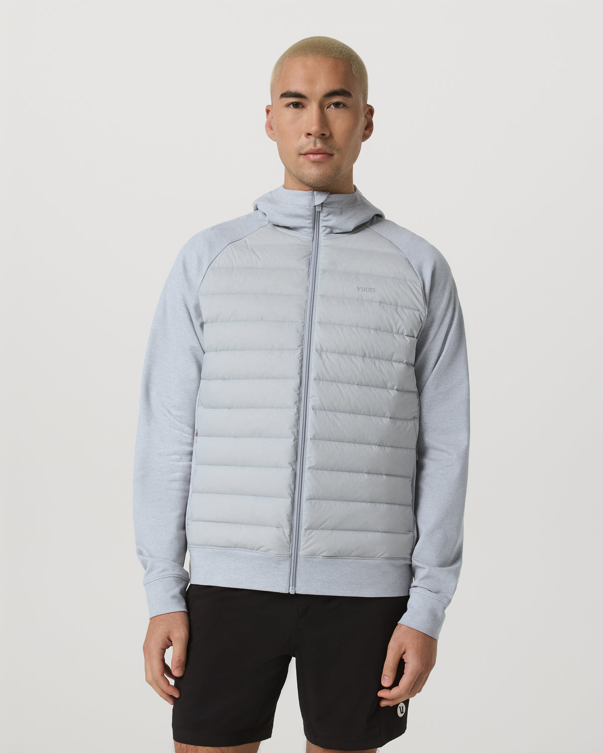 Steadfast Insulated Hybrid Men's Sea Fog Jacket - Vuori