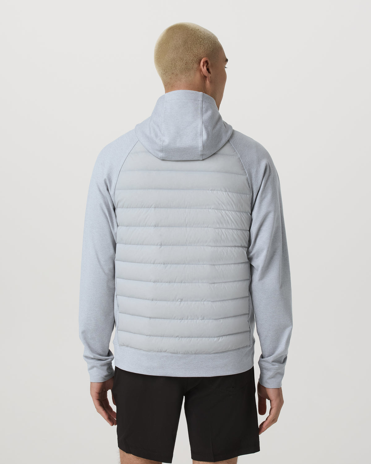 Steadfast Insulated Hybrid Men's Sea Fog Jacket - Vuori