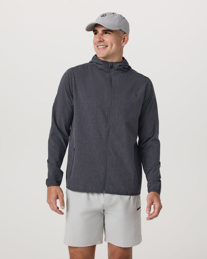Outdoor Trainer Shell Men's Moonlight Hooded Jacket - Vuori