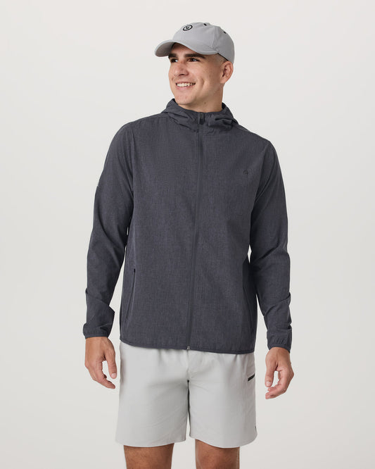 Outdoor Trainer Shell Men's Moonlight Hooded Jacket - Vuori