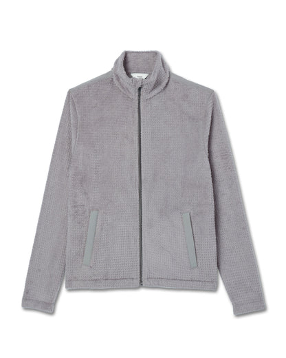 Fairfield Full Zip Jacket Shiitake Fleece Jacket - Vuori