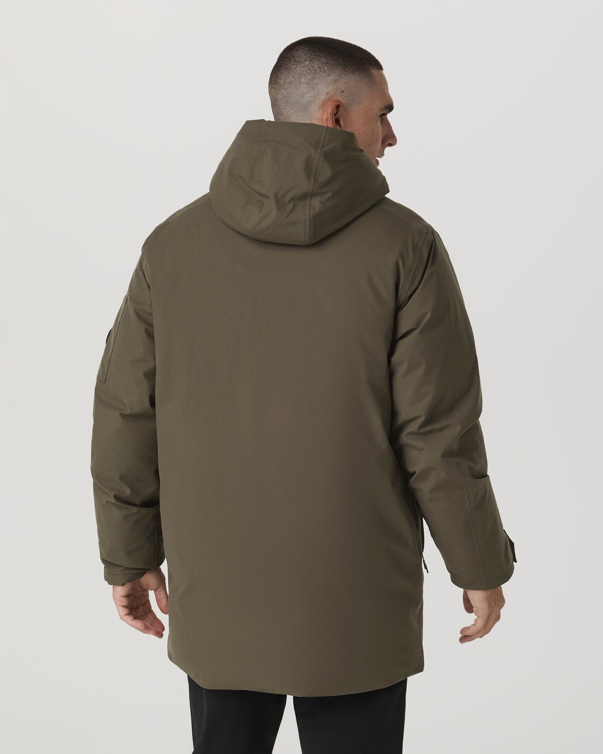 Bering Down Parka Warm Men's Oregano Jacket - Vuori