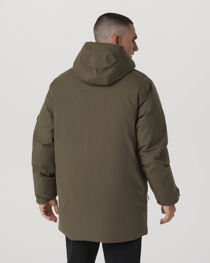 Bering Down Parka Warm Men's Oregano Jacket - Vuori