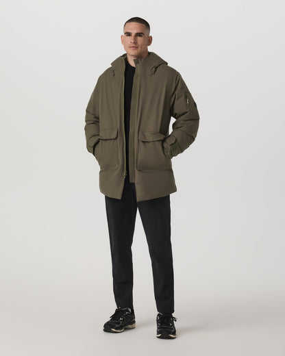 Bering Down Parka Warm Men's Oregano Jacket - Vuori