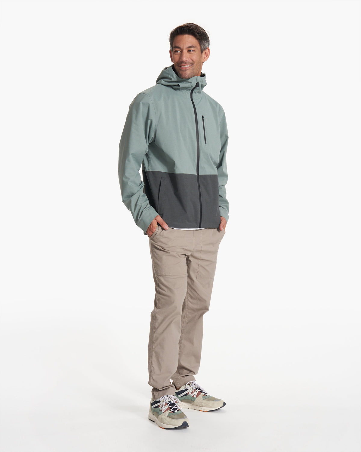 Oahu Rain Jacket Men's Stormy Lightweight Jacket - Vuori