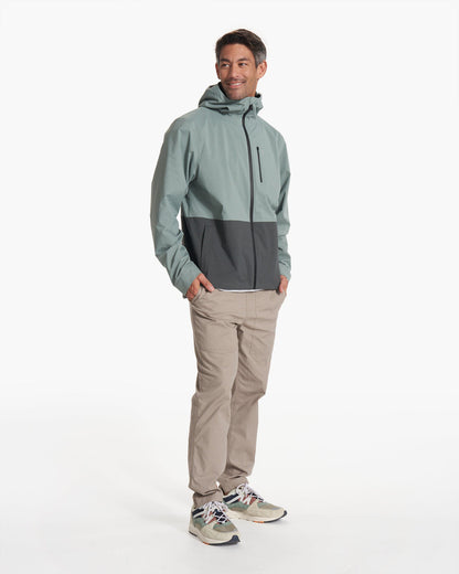 Oahu Rain Jacket Men's Stormy Lightweight Jacket - Vuori