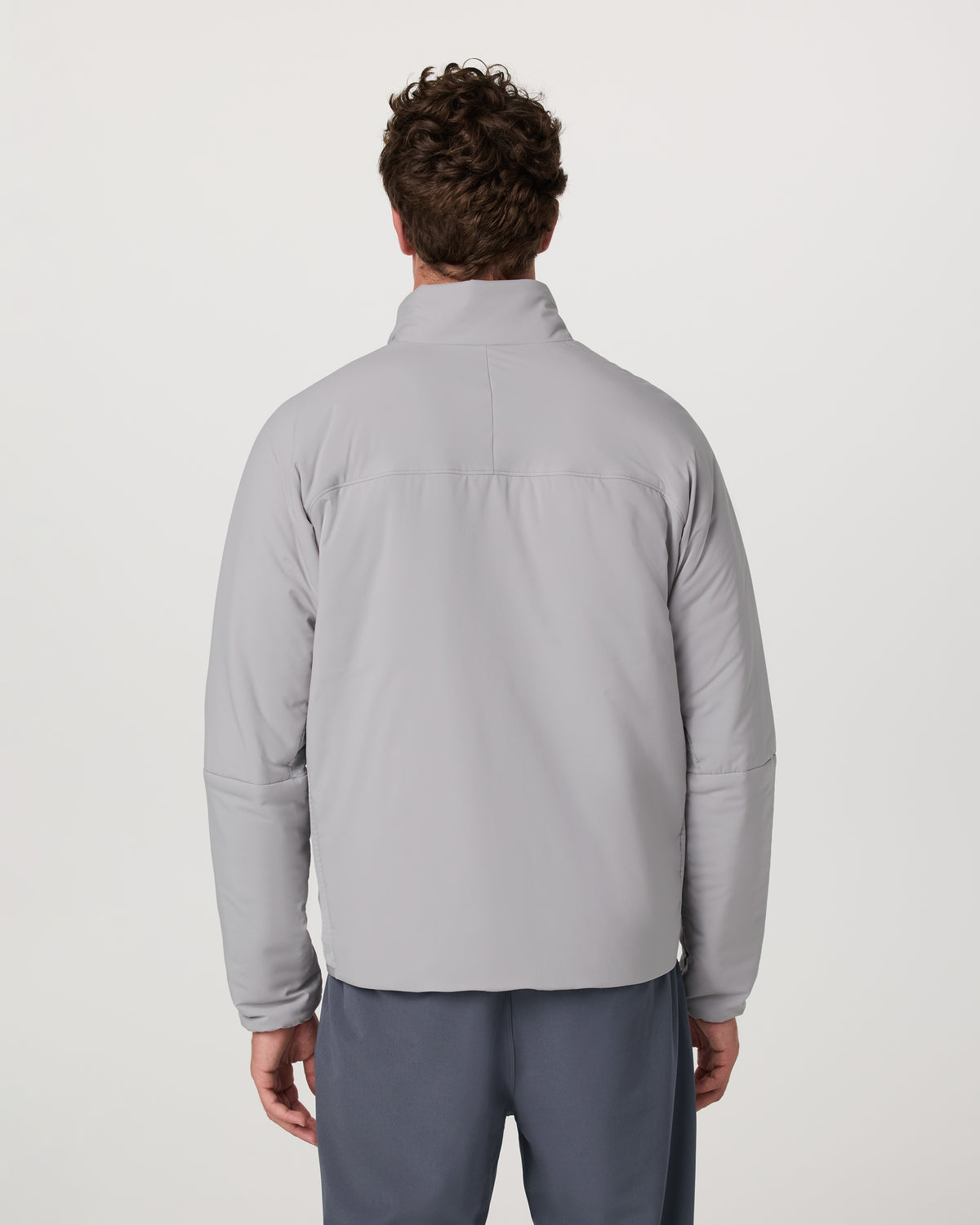 Malin Hybrid Jacket Men's Classic Fit Sea Fog Jacket - Vuori