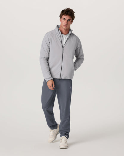 Malin Hybrid Jacket Men's Classic Fit Sea Fog Jacket - Vuori