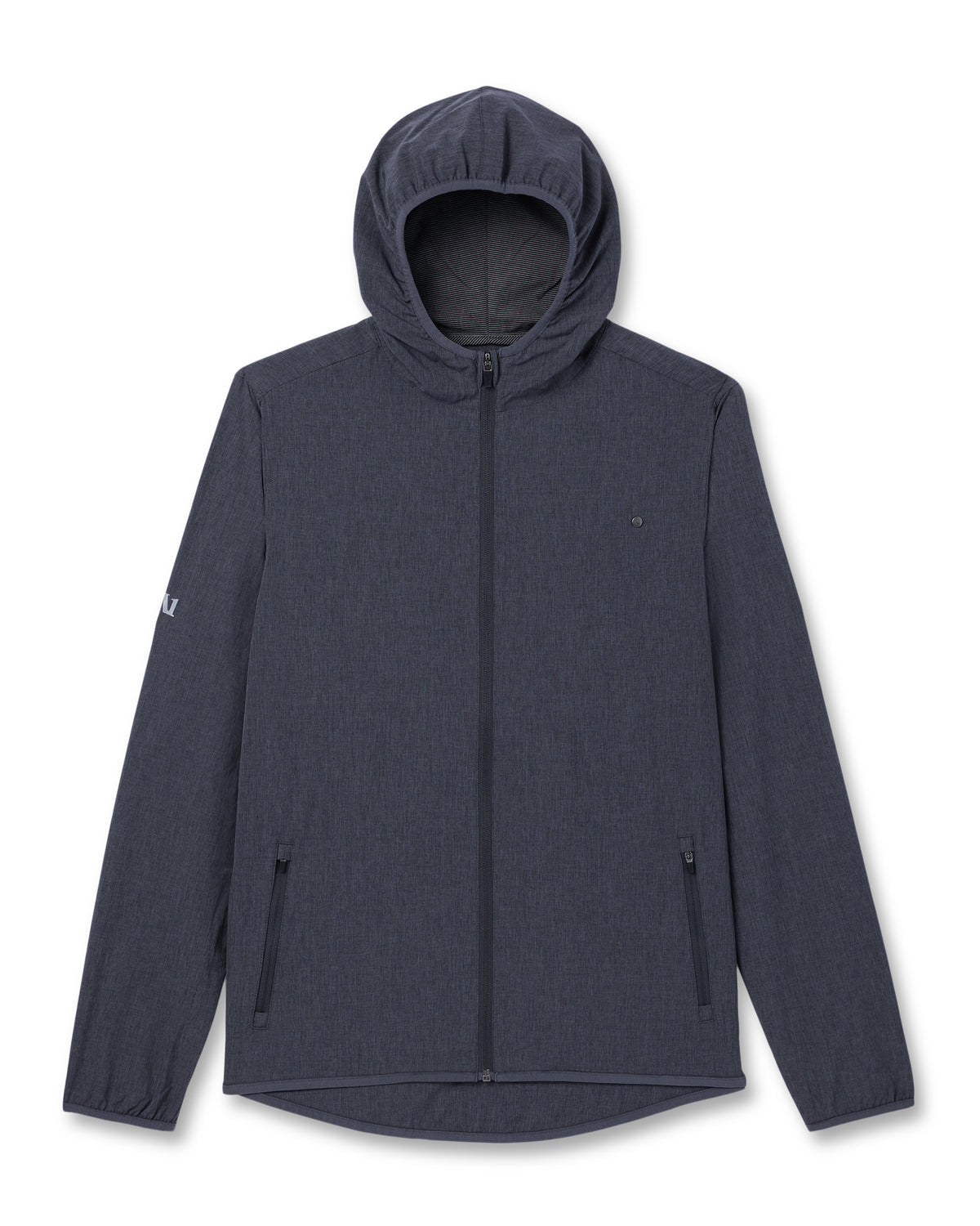 Outdoor Trainer Shell Dark Pewter Linen Texture - Vuori