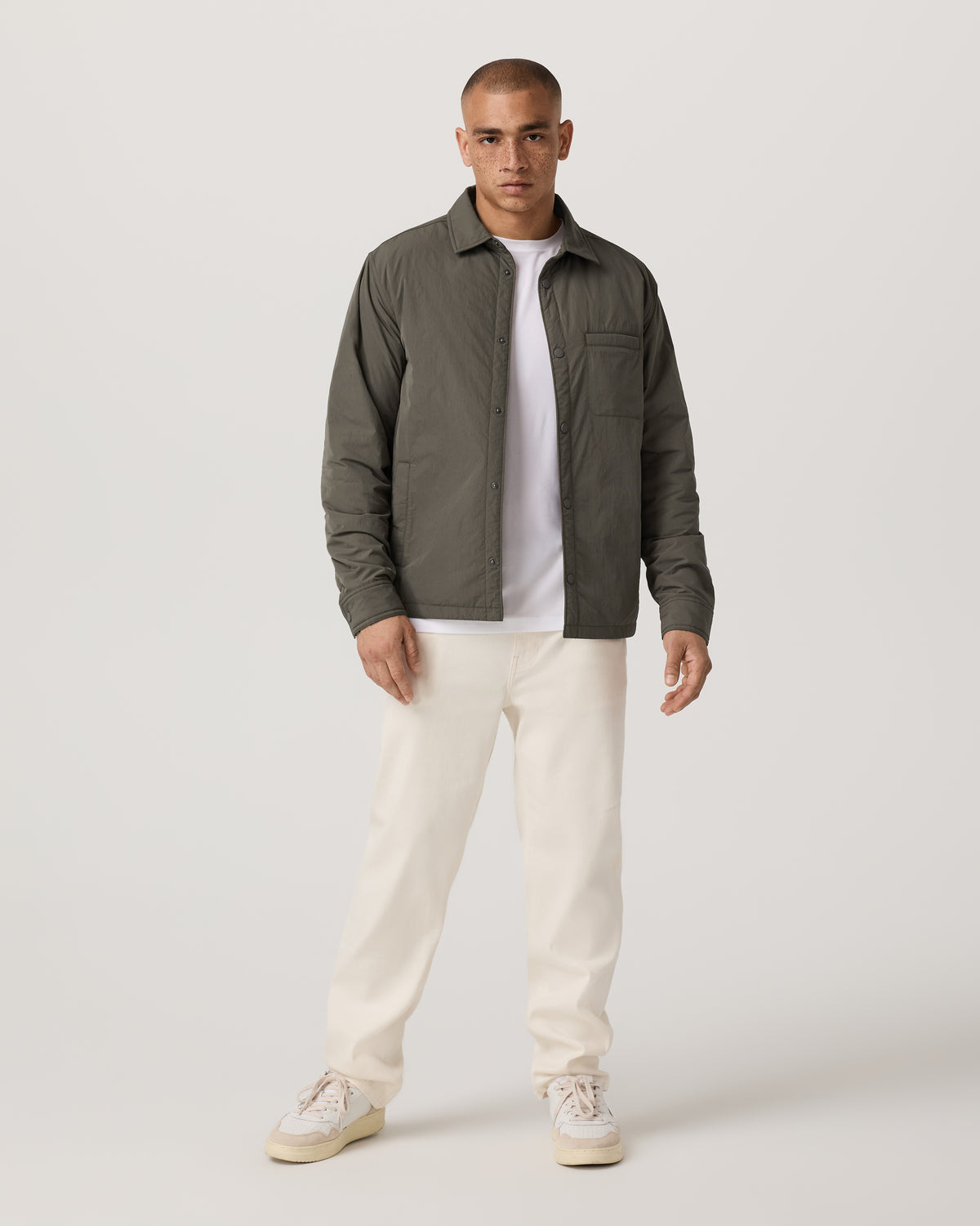 Nomad Insulated Shirt Jacket Men's Root Jacket - Vuori