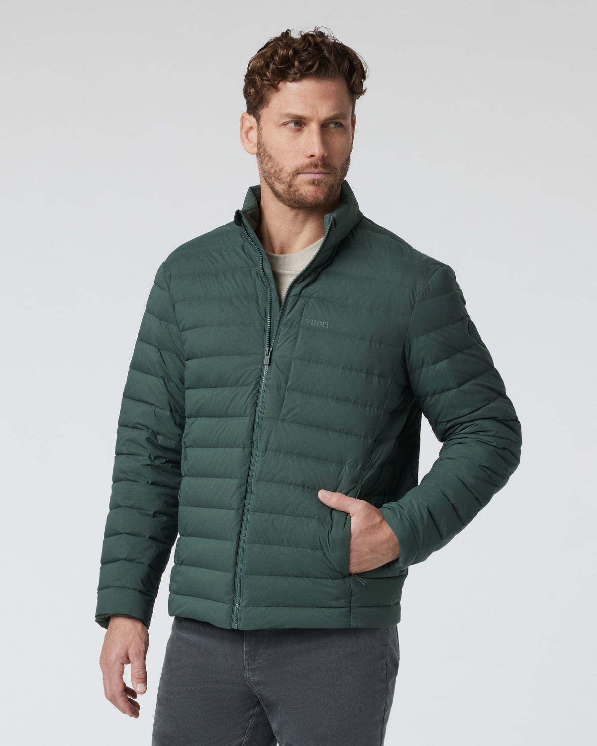 Steadfast Insulated Full Zip Jacket Aspen - Vuori