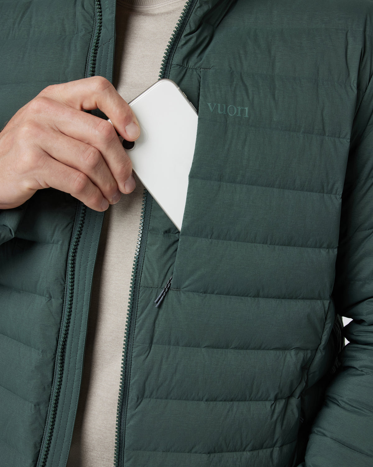 Steadfast Insulated Full Zip Jacket Aspen - Vuori