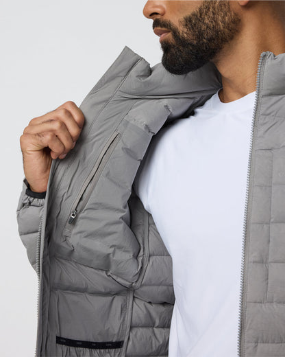 Steadfast Insulated Full Zip Jacket Shiitake - Vuori