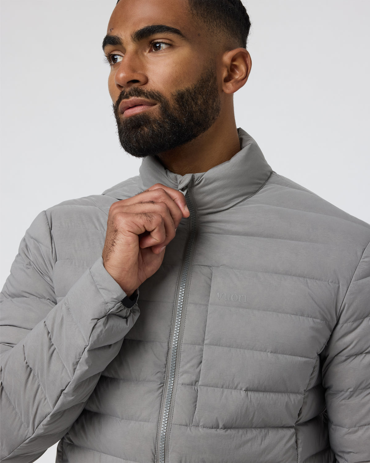 Steadfast Insulated Full Zip Jacket Shiitake - Vuori