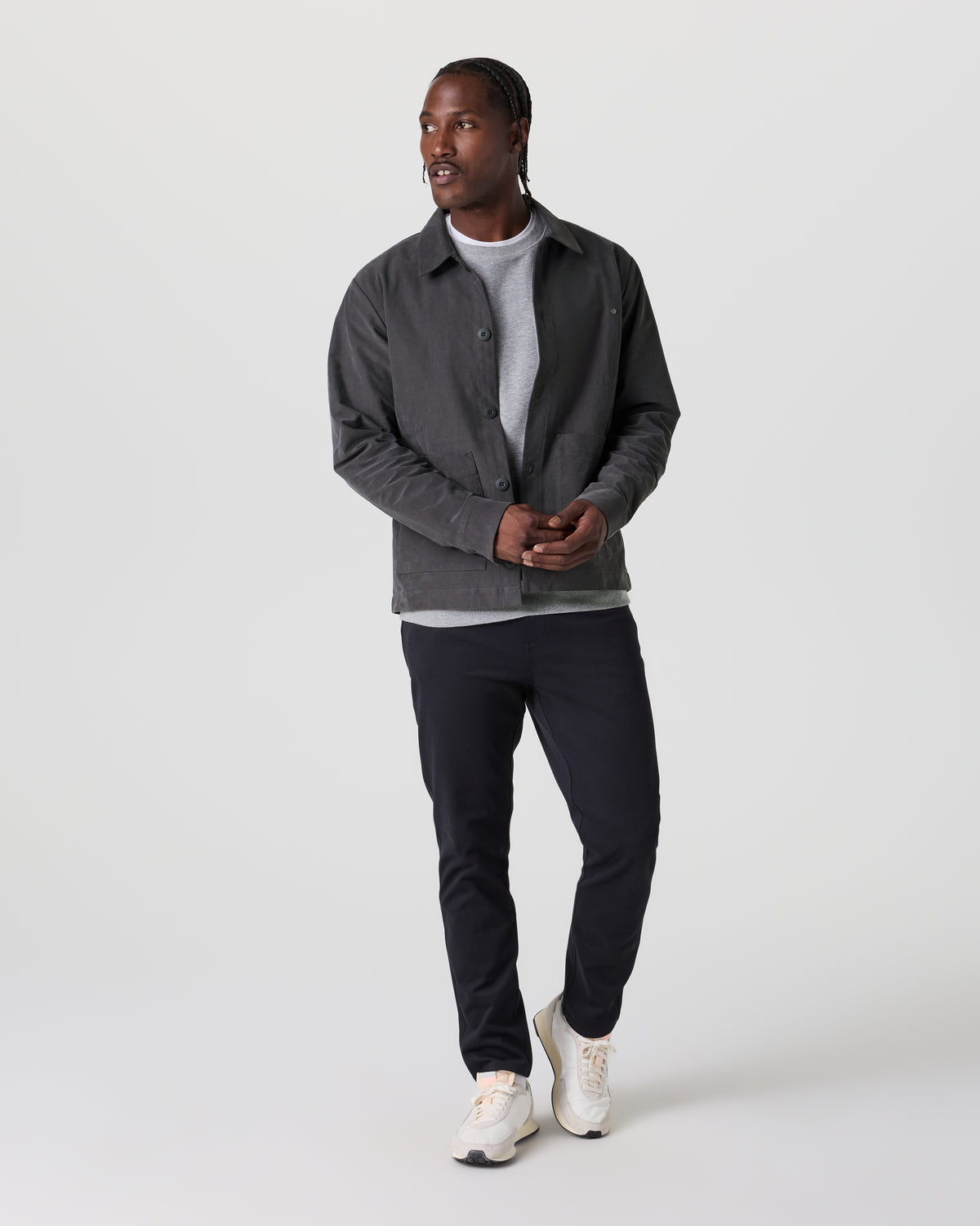 Timor Chore Jacket Charcoal - Vuori