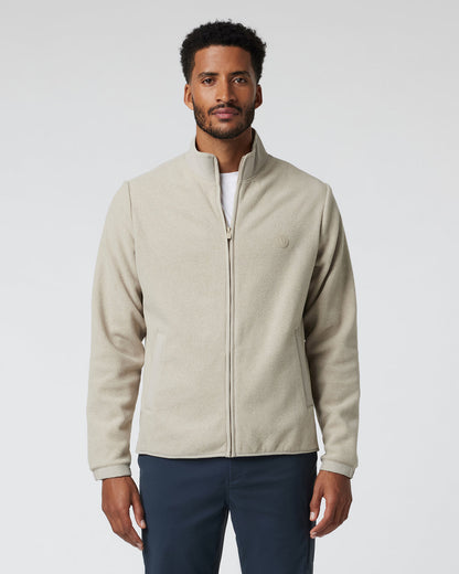 Aspen Full Zip Jacket Toast Fleece Jacket - Vuori