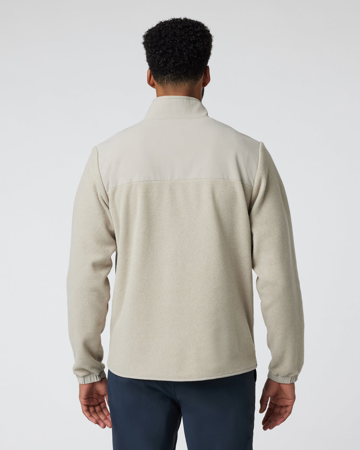 Aspen Full Zip Jacket Toast Fleece Jacket - Vuori