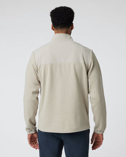 Aspen Full Zip Jacket Toast Fleece Jacket - Vuori