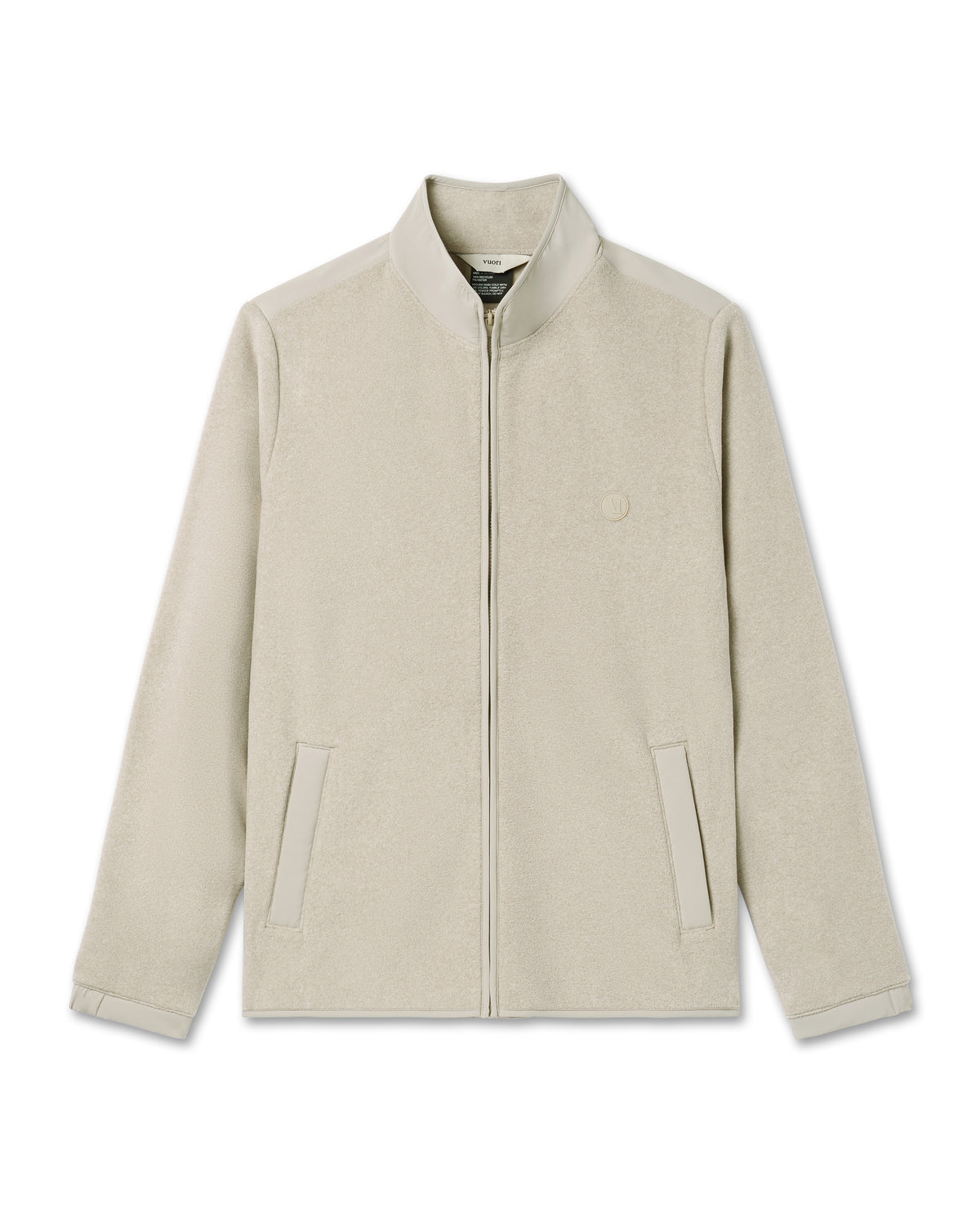 Aspen Full Zip Jacket Toast Fleece Jacket - Vuori