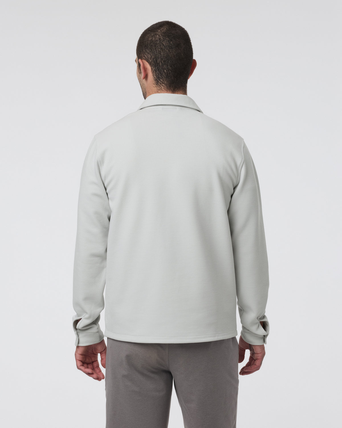 Waffle Shirt Jacket Salt - Vuori