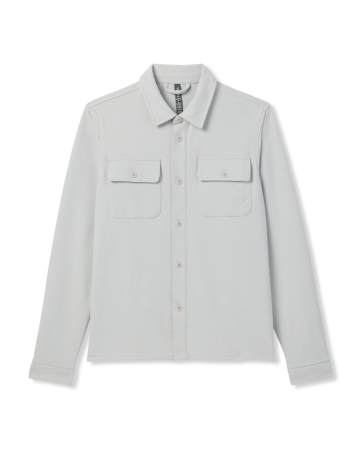 Waffle Shirt Jacket Salt - Vuori