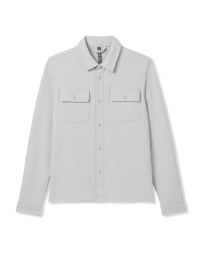 Waffle Shirt Jacket Salt - Vuori