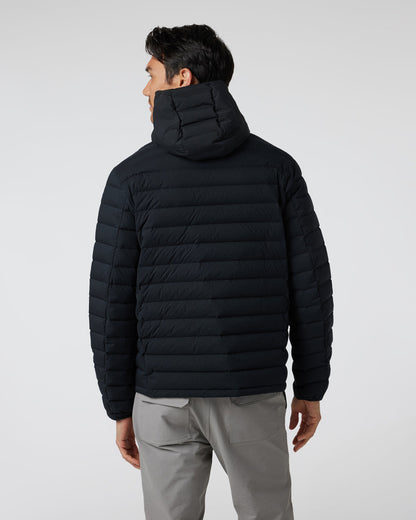 Steadfast Full Zip Hooded Jacket Black - Vuori
