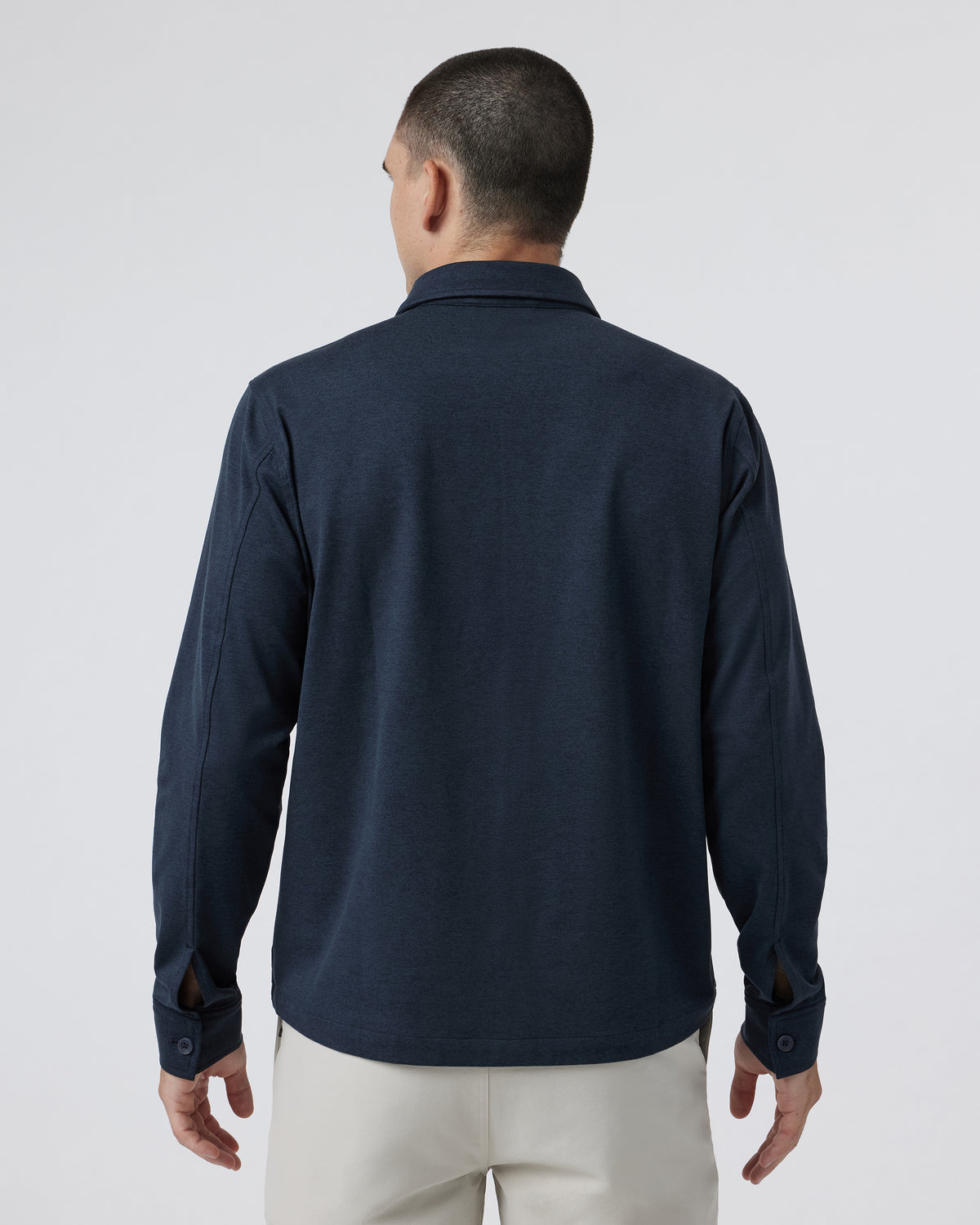 Coronado Shirt Jacket Midnight Heather - Vuori