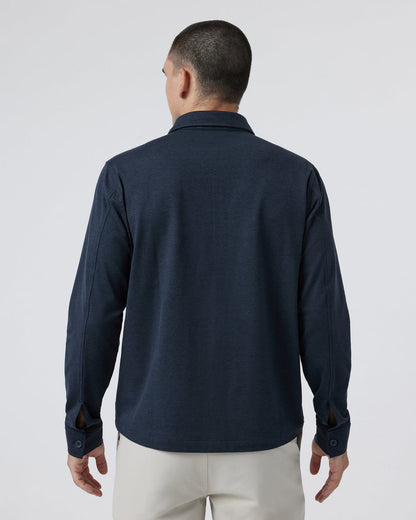 Coronado Shirt Jacket Midnight Heather - Vuori