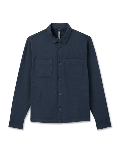 Coronado Shirt Jacket Midnight Heather - Vuori
