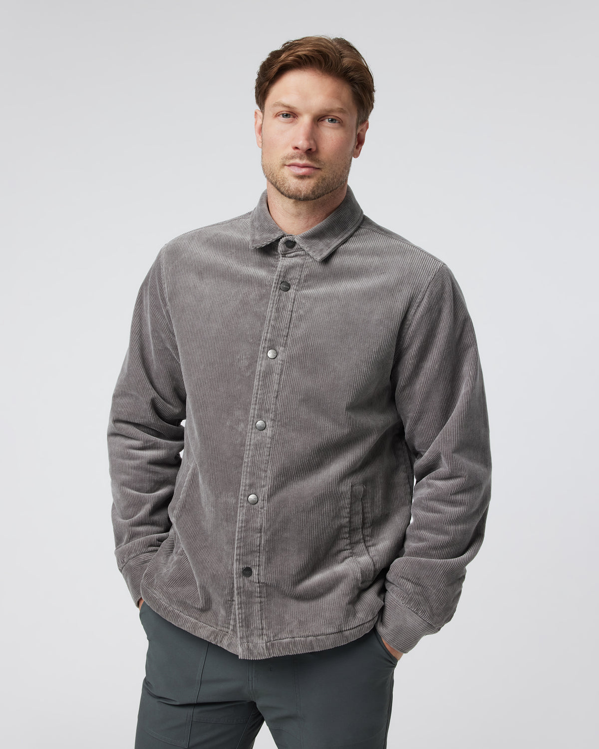 Vuori Cord Jacket Men's Shiitake Corduroy Jacket - Vuori