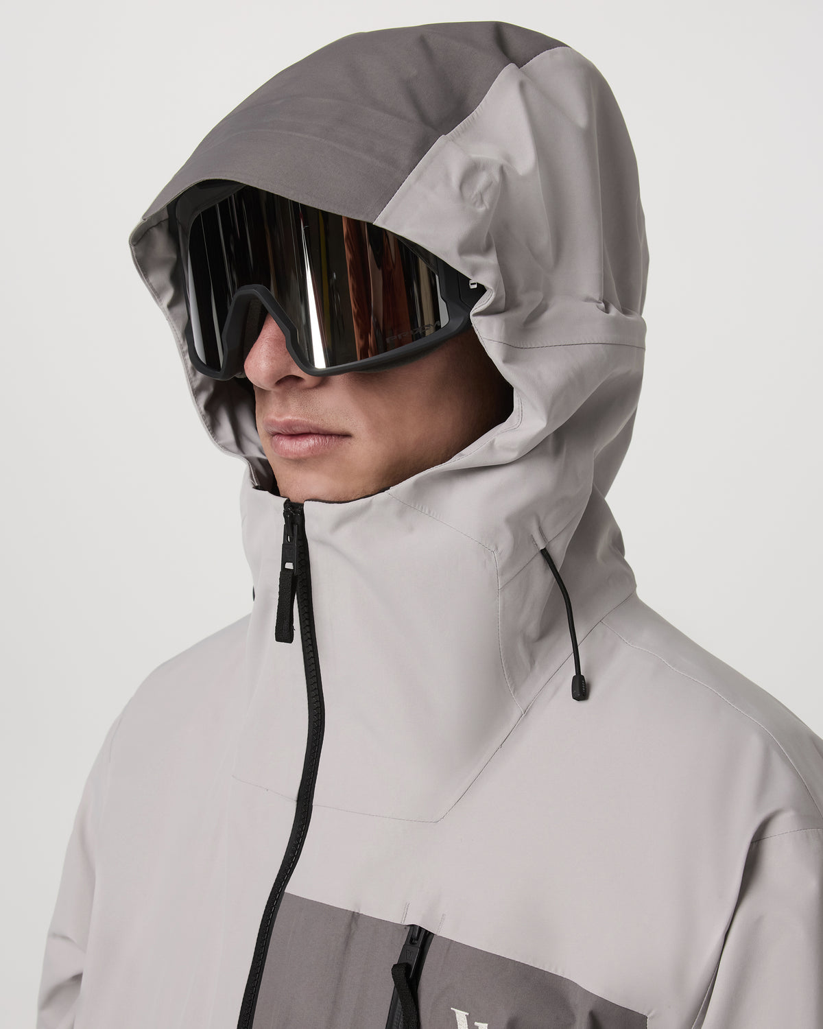 Taika Snow Shell Men's Amethyst Grey Ski/Board Jacket - Vuori