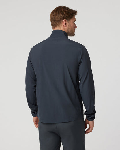 Venture Track Jacket Men's Navy Workout Jacket - Vuori
