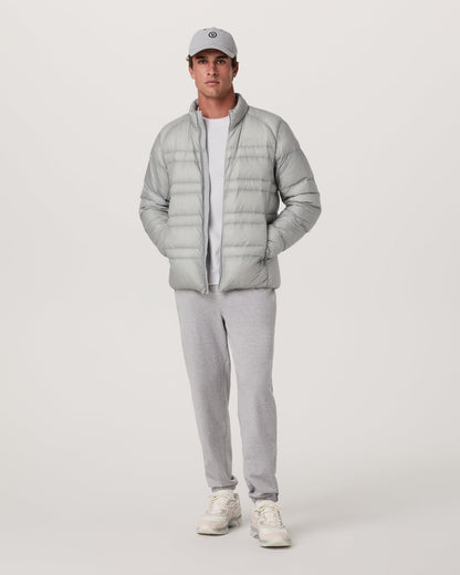 Coordinate Down Jacket Men's Sea Fog Ultra-Light Jacket - Vuori