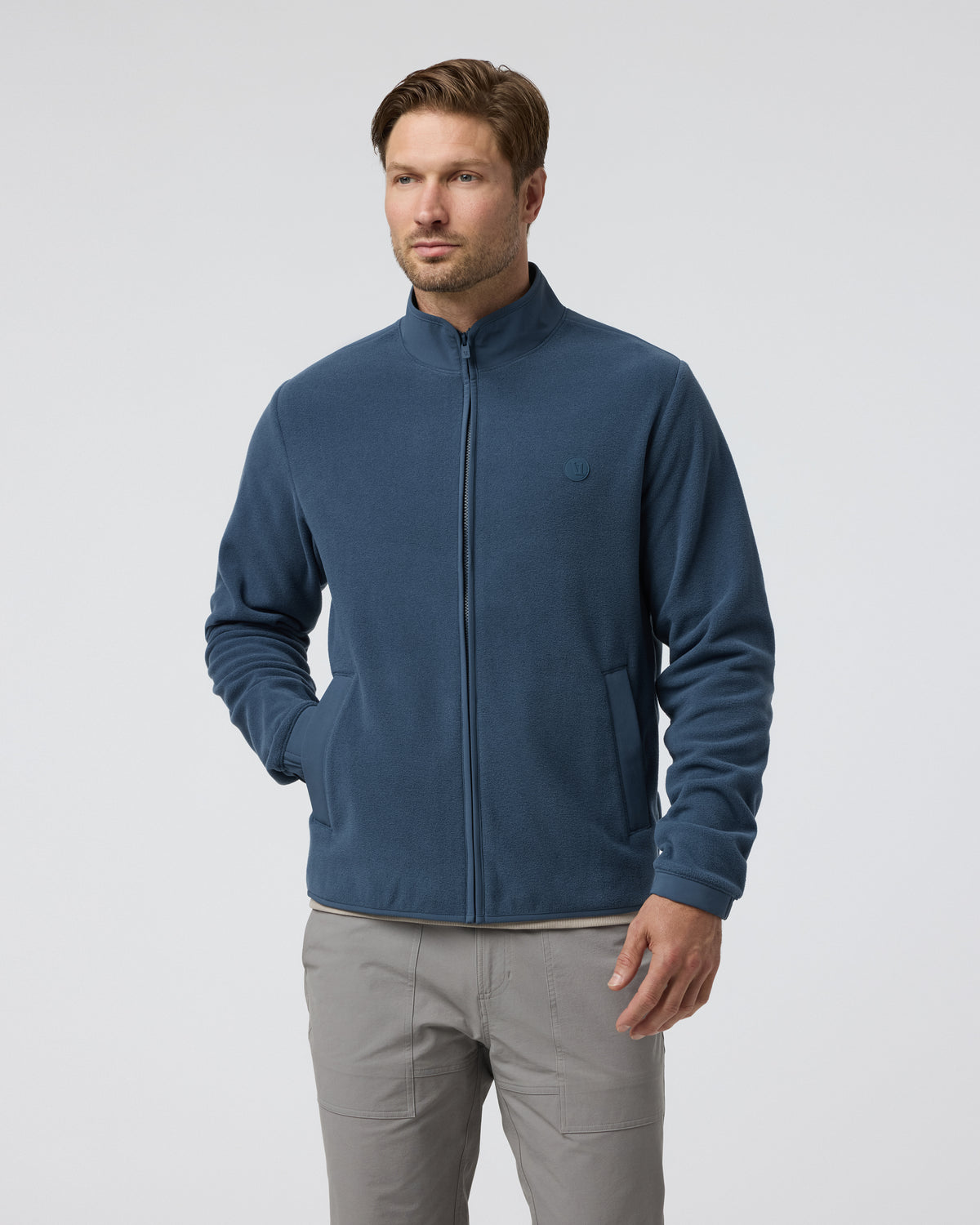 Aspen Full Zip Jacket Pacific Fleece Jacket - Vuori